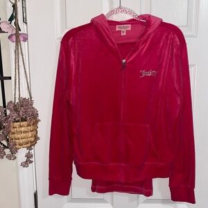 Juicy Couture Hot Pink Velour Tracksuit
